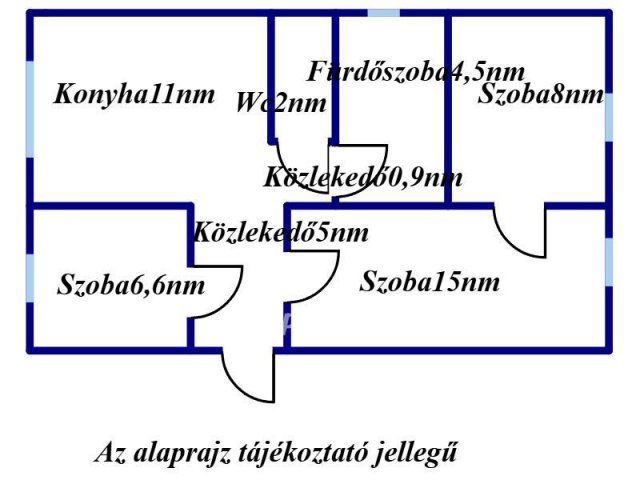 Eladó családi ház, Nyírábrányon 9.9 M Ft, 1+2 szobás