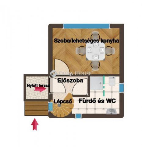 Eladó nyaraló, Hatvanban 23.5 M Ft, 1+1 szobás
