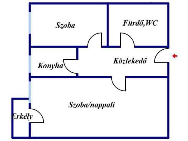 Kiadó panellakás, albérlet, Nyíregyházán 120 E Ft / hó