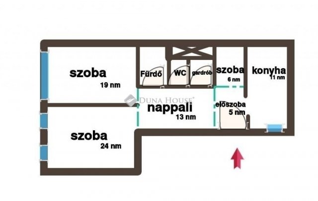 Eladó téglalakás, Budapesten, VII. kerületben 104.9 M Ft