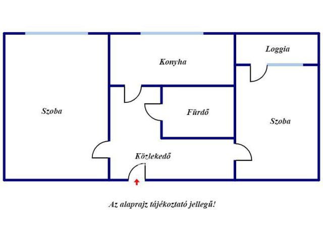 Eladó panellakás, Szegeden 48 M Ft, 2 szobás