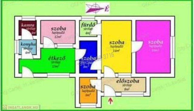 Eladó családi ház, Dunaföldváron 29.5 M Ft, 5 szobás