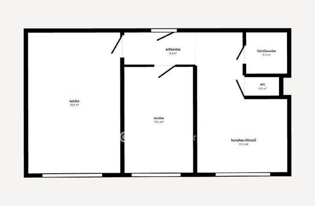 Eladó panellakás, Miskolcon 28.5 M Ft, 2 szobás