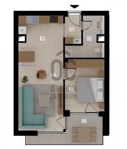 Eladó téglalakás, Siófokon 81.928 M Ft, 2 szobás