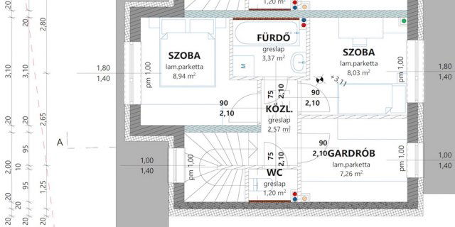Eladó sorház, Székesfehérvárott, Tasnádi utcában 87.8 M Ft
