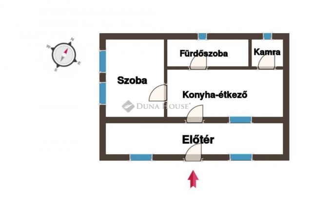 Eladó családi ház, Debrecenben 33.5 M Ft, 1 szobás