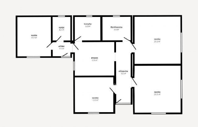 Eladó családi ház, Ároktőn 21.7 M Ft, 4 szobás