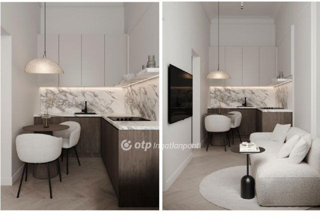 Eladó téglalakás, Budapesten, VII. kerületben 59 M Ft, 2 szobás