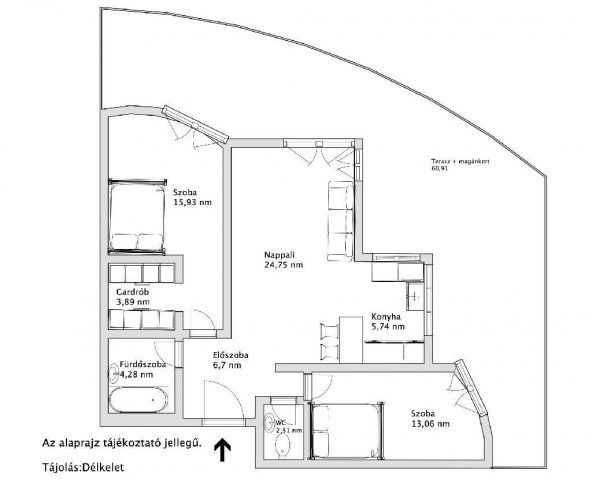 Eladó téglalakás, Budapesten, III. kerületben 141.9 M Ft