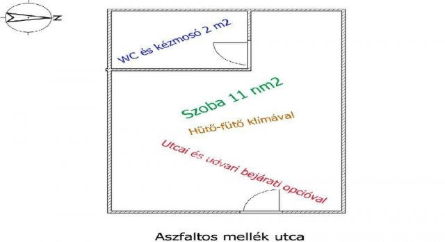 Eladó téglalakás, Budapesten, XIII. kerületben 32.5 M Ft