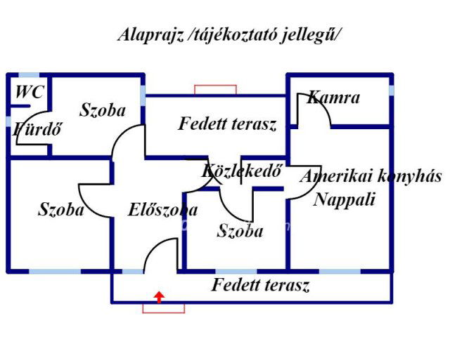 Eladó családi ház, Tépén 29.5 M Ft, 3 szobás