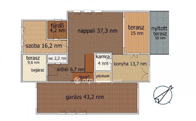 Eladó családi ház, Délegyházán 216 M Ft, 5 szobás