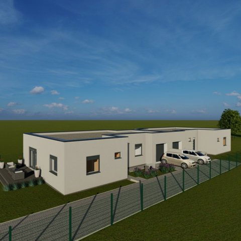 Eladó ikerház, Nyírpazonyon 79.99 M Ft, 4 szobás