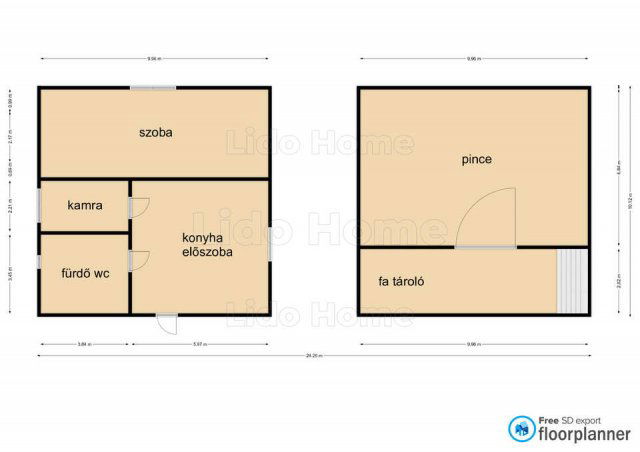 Eladó mezogazdasagi ingatlan, Kisbéren 11 M Ft, 1 szobás
