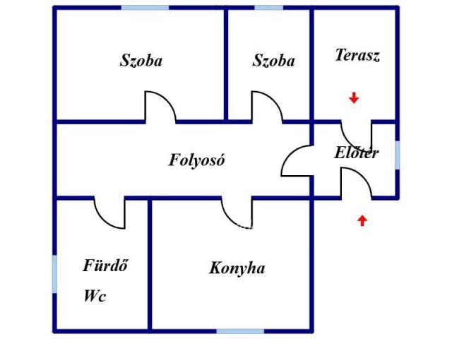 Eladó családi ház, Szabadegyházán 20.5 M Ft, 1+1 szobás