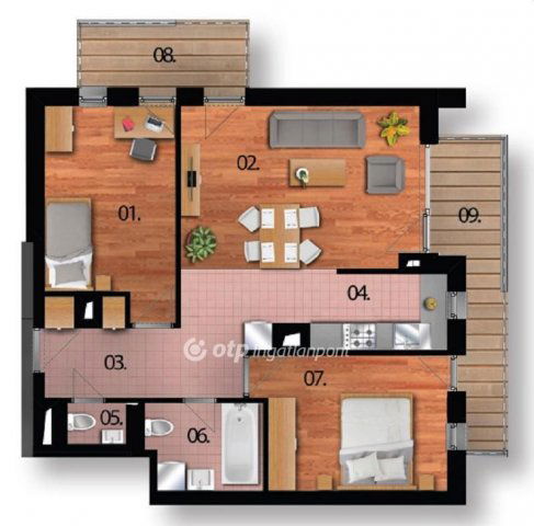 Eladó téglalakás, Budapesten, XI. kerületben 100 M Ft, 3 szobás