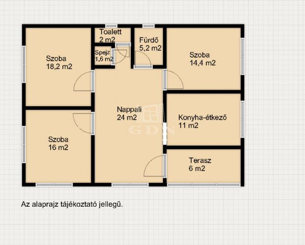 Eladó családi ház, Káváson 46.9 M Ft, 3 szobás