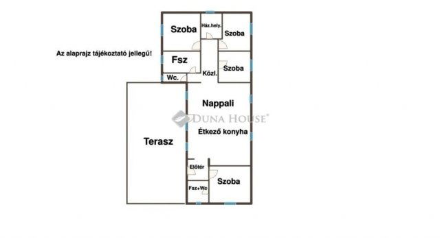 Eladó családi ház, Ráckevén 80 M Ft, 5 szobás