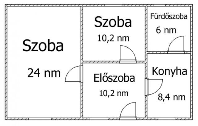 Eladó családi ház, Devecseren 18.5 M Ft, 2 szobás