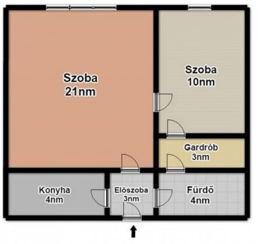 Eladó téglalakás, Budapesten, IV. kerületben 58.99 M Ft