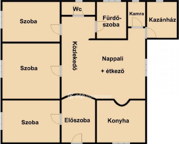 Eladó családi ház, Konyáron 29.9 M Ft, 3 szobás