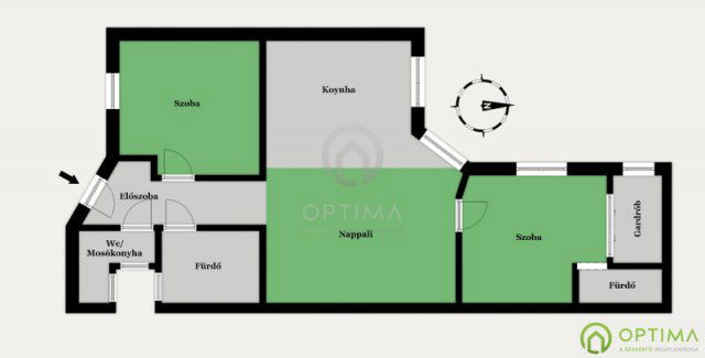 Eladó téglalakás, Budapesten, V. kerületben 249 M Ft, 3 szobás