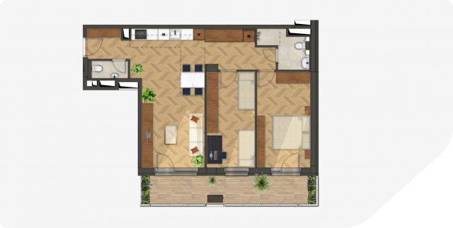 Eladó téglalakás, VIII. kerületben, Diószegi Sámuel utcában