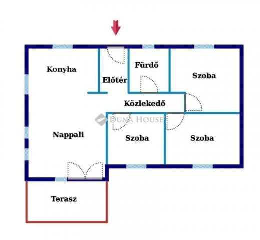 Eladó családi ház, Tahitótfalun 69 M Ft, 1+3 szobás