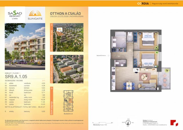 Eladó téglalakás, XI. kerületben, Virágkertész utcában