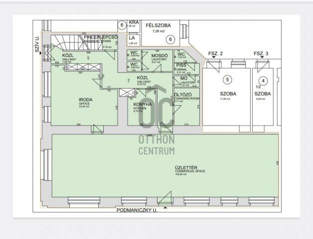 Eladó ipari ingatlan, Budapesten, VI. kerületben 205 M Ft