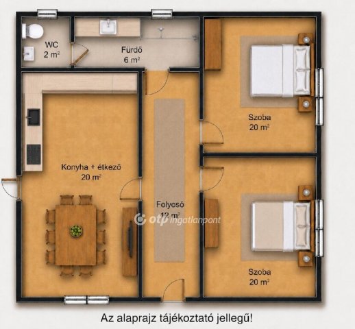 Eladó családi ház, Kunszentmiklóson 37.2 M Ft, 2 szobás