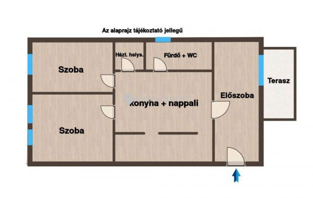 Eladó családi ház, Beziben 38.9 M Ft, 4 szobás