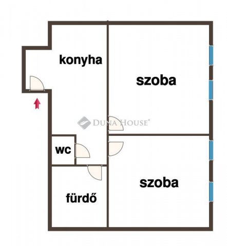 Eladó téglalakás, Budapesten, VI. kerületben, Podmaniczky utcában