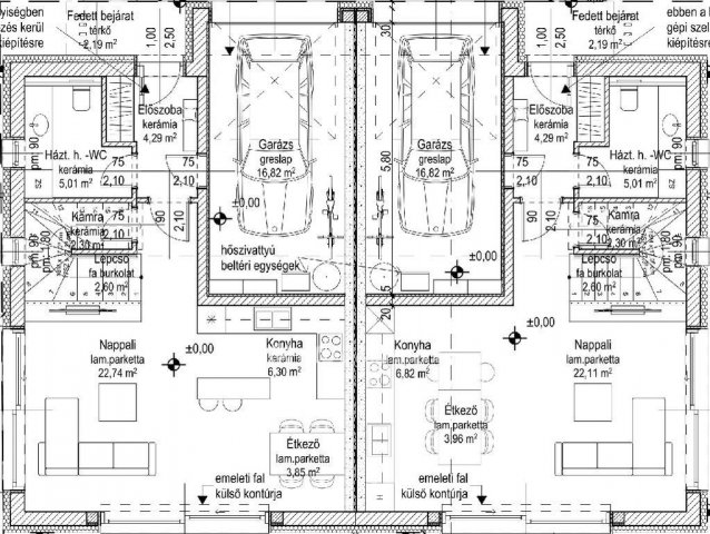 Eladó ikerház, Budapesten, X. kerületben 129.9 M Ft, 4+1 szobás