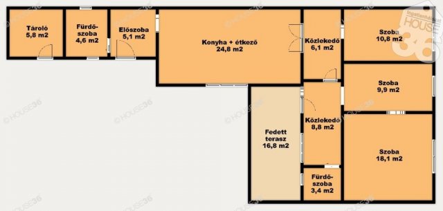 Eladó családi ház, Kiskőrösön 27 M Ft, 3 szobás