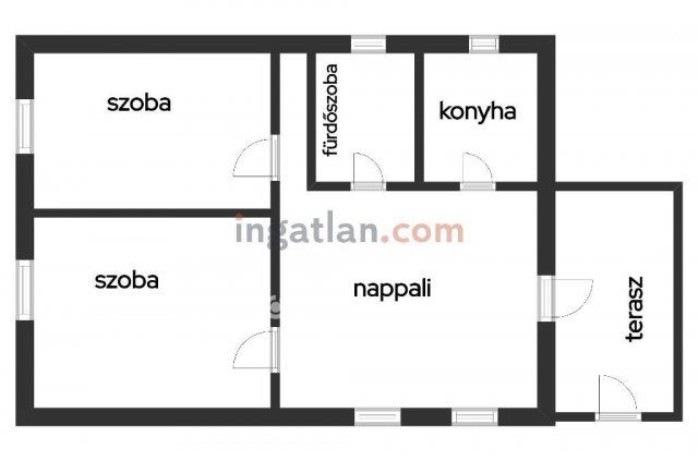 Eladó családi ház, Tiszapüspökin 21 M Ft, 2 szobás
