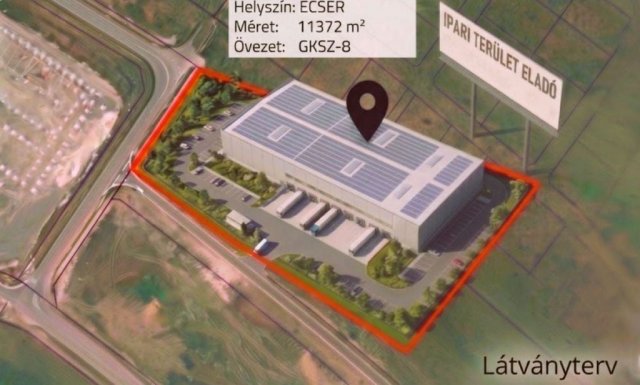 Eladó ipari ingatlan, Ecseren 600 M Ft / költözzbe.hu