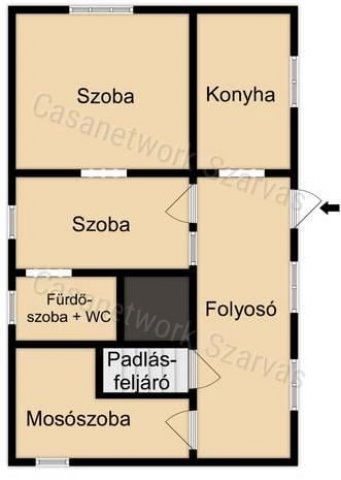 Eladó családi ház, Gyomaendrődön 21 M Ft, 2 szobás