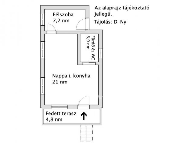Eladó nyaraló, Verőcén 35 M Ft, 1+1 szobás
