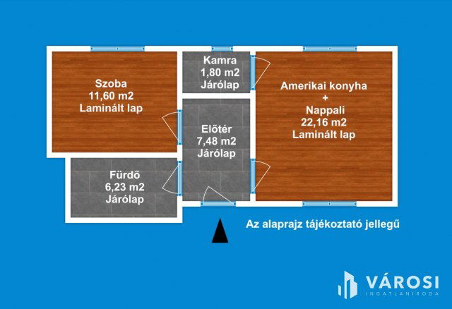 Eladó téglalakás, Hódmezővásárhelyen 19.2 M Ft, 2 szobás