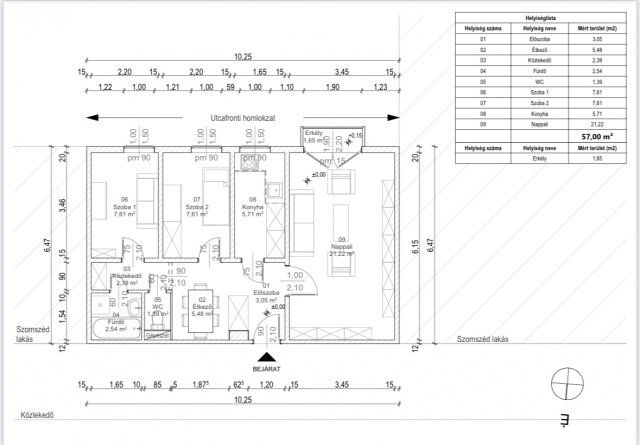 Eladó panellakás, Budapesten, III. kerületben 66.9 M Ft