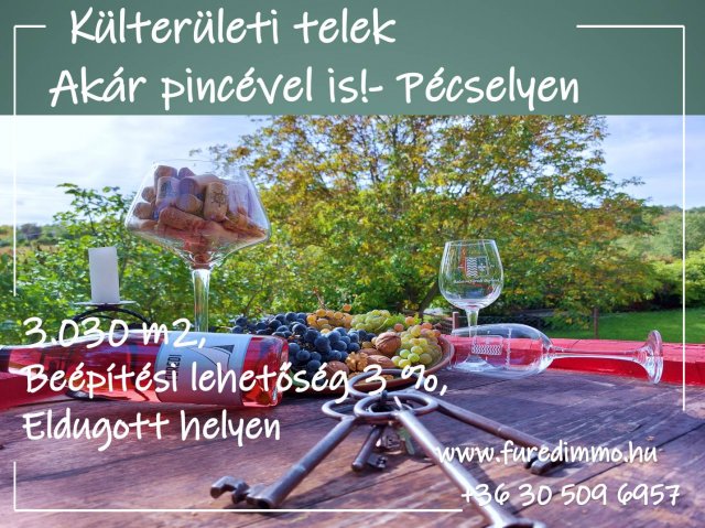 Eladó telek, Pécselyen 12 M Ft / költözzbe.hu