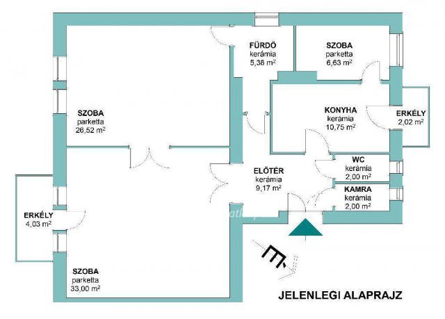 Eladó téglalakás, Budapesten, II. kerületben 185 M Ft