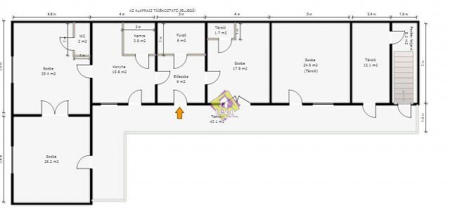 Eladó családi ház, Békéscsabán 57.9 M Ft, 4 szobás