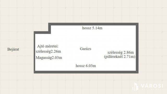 Eladó garázs, Debrecenben 9.3 M Ft / költözzbe.hu