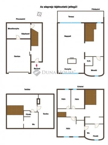 Eladó sorház, Budapesten, II. kerületben 209.79 M Ft, 5 szobás
