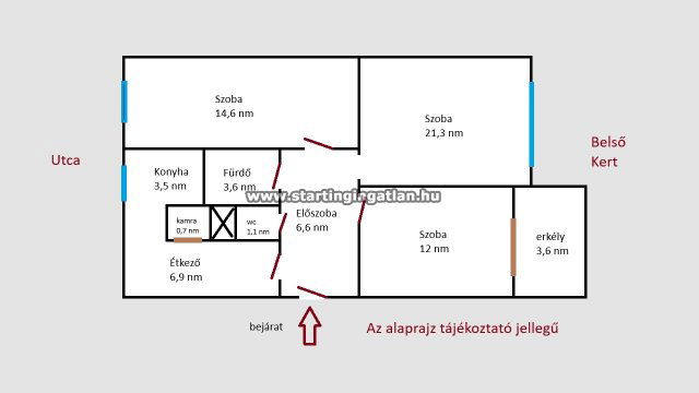 Eladó téglalakás, Budapesten, X. kerületben, Ugor utcában