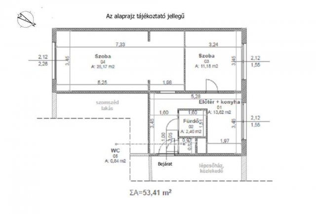 Eladó panellakás, Győrött 49.9 M Ft, 2 szobás
