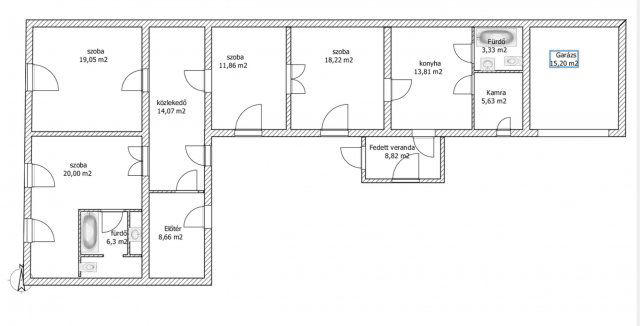 Eladó családi ház, Pomázon 62 M Ft, 4 szobás