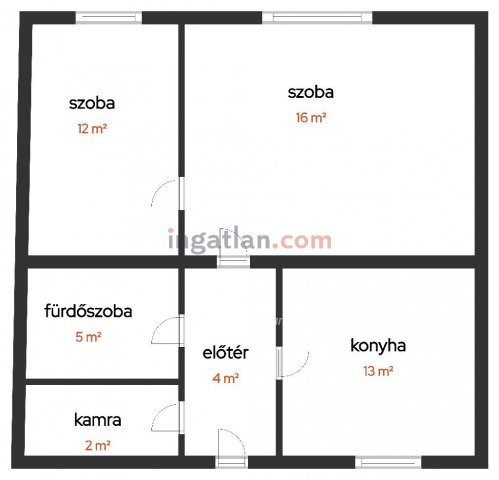 Eladó panellakás, Salgótarjánban 8.99 M Ft, 2 szobás